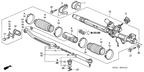 New 2000-2006 Fits Honda Insight Holder, Dust Seal, Part # 53536-S3Y-003