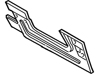 Ford New 2000-2006 Fits Ford / Lincoln Thunderbird / LS Reinforcement - Instrument Panel Base No., Part # XW4Z5404502AA