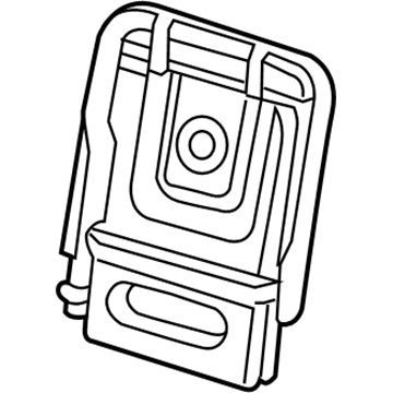 Ford New 2003-2005 Fits Ford / Lincoln / Mercury Explorer / Aviator / Mountaineer Frame and Spring - Rear Seat Back Position Rear, Part # 2C5Z78613A38BA