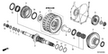 New 2006-2011 Fits Honda Civic Mainshaft Fifth Gear, Part # 23481-RPC-000