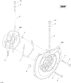 Ski-Doo - OEM schematic diagram - Part # 2572-420850060 - 01- Crankcase - Ref # 7