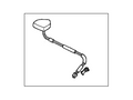 Acura New 2005 Fits Acura TSX Xm Antenna Assembly Premium White Pearl, Part # 39150-SEC-L01ZE