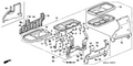 Honda New 2005-2006 Fits Honda CR-V Cover, L. Arm (Inner) *YR239L* (KI IVORY), Part # 81597-S9A-J21ZC
