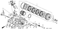 Honda New 2001-2005 Fits Honda Civic Control Shaft, Part # 24410-PLY-000