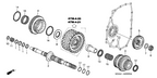 New 2003-2004 Fits Honda Accord Mainshaft Fifth Gear, Part # 23481-RCL-000