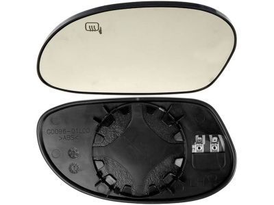 Ford New 2000-2007 Fits Ford / Mercury Taurus / Sable Glass Assy - Rear View Outer Mirror Base No. 17k707 Position Driver Side, Part # YF1Z17K707BB