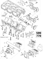 Fits 1996-2003 Ski-Doo Formula III / Formula III 600 LT Models Shim 1 Mm, OEM Part # 420944466