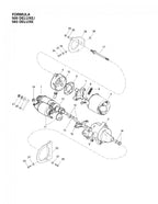 Fits 1996-2006 Ski-Doo Formula 500 / Formula 500 Deluxe Models Brush Spring, OEM Part # 410209800