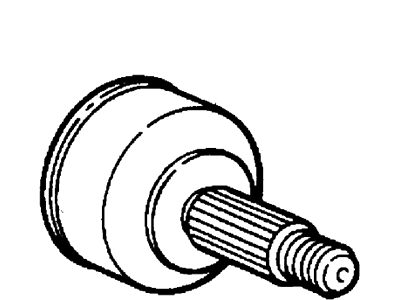 Ford New 1995-2002 Fits Ford / Mercury Contour / Cougar / Mystique Joint & Stub Shaft Assembly, Part # F5RZ3B413B