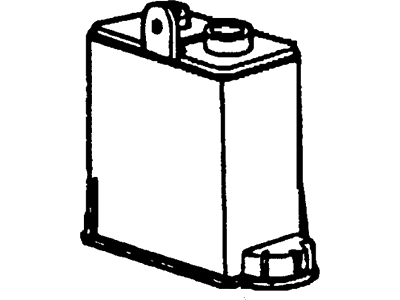 Ford New 1995-1997 Fits Ford / Mercury Crown Victoria / Grand Marquis Cannister - Fuel Vapour Store Base No. 9d653, Part # F5AZ9D653B