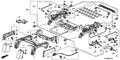 New 2006-2007 Fits Honda Ridgeline Cap, L. Ratchet Knob *NH607L* (TU DARK GRAY), Part # 81622-SHJ-A01ZE