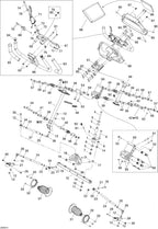 Fits 2002-2009 Ski-Doo Elite 1500 1st Edition / Elite 1500 2nd Edition Models LH Thread Ball Joint, OEM Part # 506152018