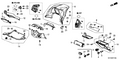 Honda New 2013-2015 Fits Honda CR-Z Panel Assy., Meter (Typev), Part # 77200-SZT-A01ZC