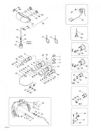 Fits 1998-2007 Ski-Doo Formula Deluxe 500/600/700 / Formula Deluxe 600/700 Models LH Support, OEM Part # 517289400