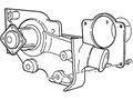 Ford New 1995-1997 Fits Ford / Mercury Contour / Mystique Pump Assy - Water Base No. 8501, Part # F5RZ8501B