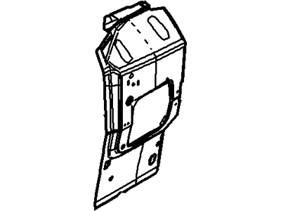 Ford New 2000-2007 Fits Ford Focus Extension -, Part # 4S4Z5429333AA