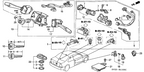 New 1997 Fits Honda Accord Case, Battery, Part # 32149-SY8-A00