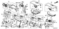 Honda New 2009-2015 Fits Honda Pilot Panel Assy., Meter *YR309L* (TU LIGHT BEIGE), Part # 77200-SZA-A01ZD