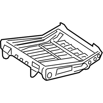 Ford New 2003-2010 Fits Ford / Mercury Explorer / Explorer Sport Trac / Mountaineer Frame and Spring - Rr Seat Cushion Position Driver Side, Part # 3L2Z7863161AA