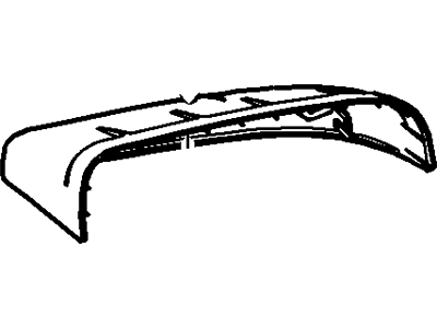 Ford New 2008-2009 Fits Ford Taurus X Cover Base No. 17d742 Position Driver Side, Part # 8F9Z17D743A