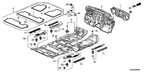 New 2009-2011 Fits Honda Pilot Ins,Dashboard, Part # 74260-SZA-A01