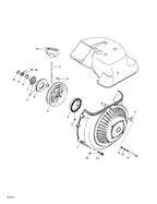 Fits 1996-2005 Ski-Doo Tundra / Tundra II LT Models Gear Clamp, OEM Part # 420851240