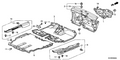 Honda New 2009-2011 Fits Honda Element Garnish Assy., L. Side *NH598L* (ATLAS GRAY), Part # 84251-SCV-A00ZC