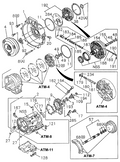 Honda New 1994-2002 Fits Honda Passport Piston, Accumulator, Part # 89601-44030