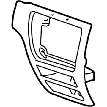 Ford New 2002 Fits Mercury Sable Panel Instrument, Part # 2F4Z5404338AAD