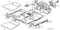 Honda New 1994-1997 Fits Honda Accord Garnish, R. FR. Side *G38L* (JADE GREEN), Part # 84201-SV4-A00ZA