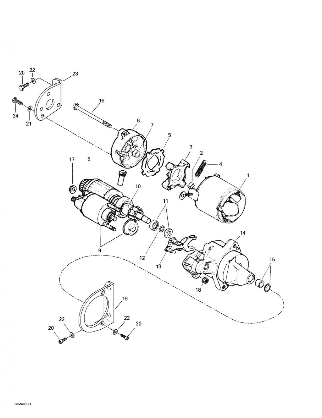 Fits 2000-2006 Ski-Doo Formula Deluxe 500/600/700 / Formula Deluxe 600/700 Models Brush Kit, OEM Part # 410213107