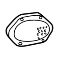 Ford New 2007 Fits Ford / Mercury Freestar / Monterey Speaker Assy Position Driver Side, Part # 7F2Z18808D