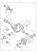 Honda New 1994-2002 Fits Honda Passport Pin, Lock Cross, Part # 90987-80960