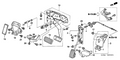 New 2005-2007 Fits Honda Accord Hybrid Stopper, Accelerator Stroke, Part # 17818-SDR-A82