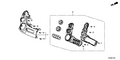 New 2013-2014 Fits Honda Fit EV Garnish *NH643L* (LIGHT GRAY), Part # 79601-TX9-A41ZA