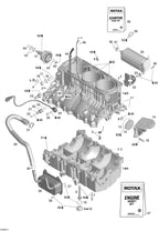 Fits 2004 Ski-Doo Elite 1500 1st Edition / Elite 1500 2nd Edition Spring Bracket, OEM Part # 420853260