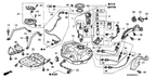 New 2006-2007 Fits Honda Accord Hybrid Regulator Assembly, Part # 16015-SDH-H00