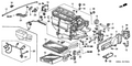 Honda New 2003-2005 Fits Honda Civic Hose B, Aspirator, Part # 80542-S5B-A41