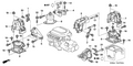 Honda New 2005-2007 Fits Honda Accord Hybrid Stay, FR. Oxygen Sensor, Part # 36534-RCJ-A00