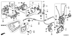 New 2007-2009 Fits Honda Ridgeline Handle Assembly, Right Front Door (Outer) (Formal Black Ii), Part # 72140-SJC-A01ZJ