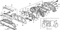 Honda New 1990 Fits Honda Accord Warning Print Panel, Part # 78145-SM4-A42