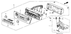 New 1996-2003 Fits Acura RL Sub Wire, Heater A, Part # 32157-SZ3-A62