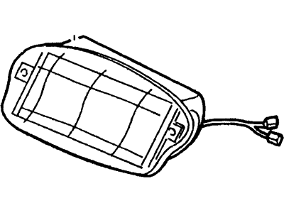 Ford New 1994-1996 Fits Ford Aspire Module, Part # F4BZ61044A74A