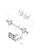 Fits 1997-2005 Ski-Doo Tundra / Tundra II LT Models Washer, OEM Part # 501020500