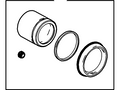 Ford New 2005-2007 Fits Ford Focus Kit - Sealing - with Piston Base No. 2196, Part # 3M5Z2221BB