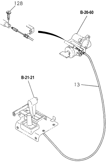 Honda New 1994-1995 Fits Honda Passport Cable, Safety Lock, Part # 89706-30871