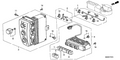 Honda New 1999-2000 Fits Honda Civic Control Assy. *NH1L*, Part # 79500-S04-A02ZA