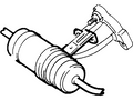 Ford New 2002-2007 Fits Ford / Mercury Taurus / Sable Hose Assy Base No. 3a719, Part # 3F1Z3A719AA