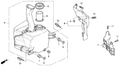Honda New 1995-1998 Fits Honda Odyssey Plate, Air In., Part # 17246-P1E-000