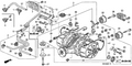 Honda New 2003-2008 Fits Honda Pilot Carrier Assembly, Rear Differential, Part # 41200-PGJ-315